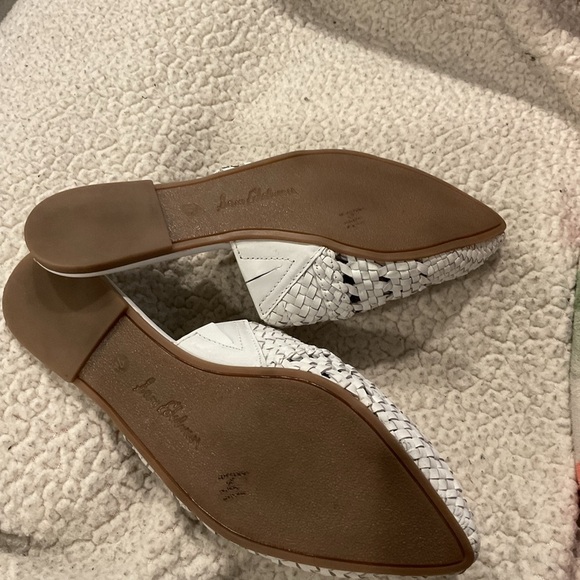 Sam Edelman White Woven Mules - Picture 4 of 5